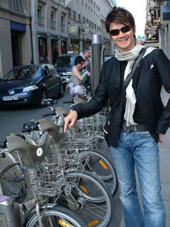 パリのレンタル自転車"ベリブ"