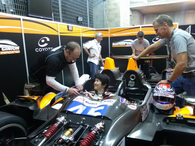 初テスト with Boutsen Ginion Racing